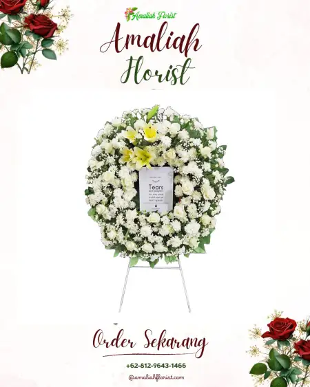 Krans Bunga Duka Kadugede
